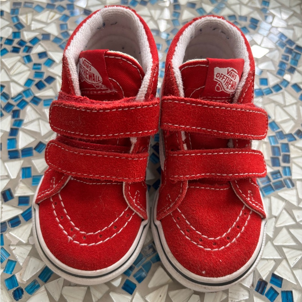 Toddler Red Vans